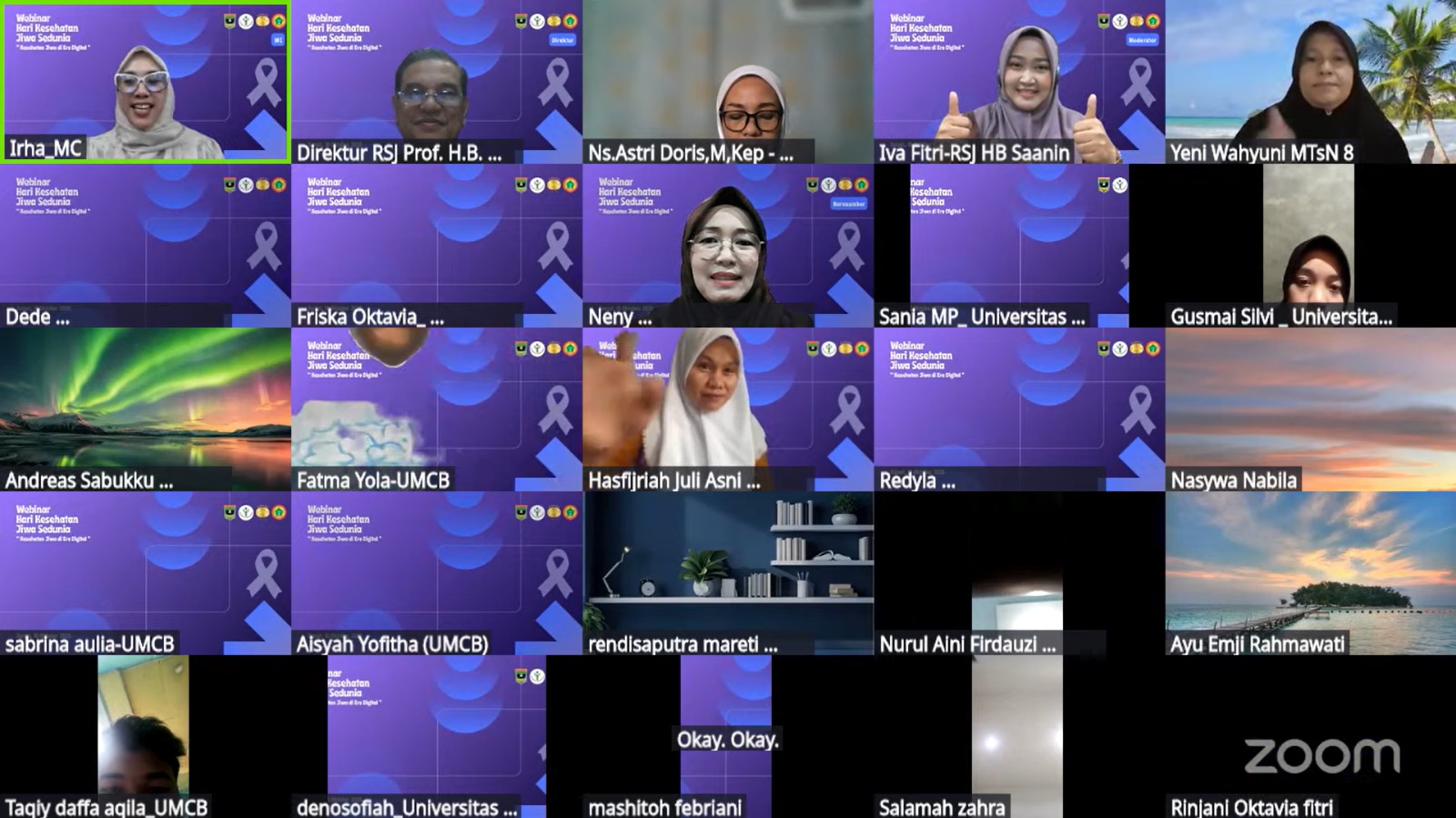Lanjutkan Semarak Rangkaian Hari Kesehatan Jiwa Sedunia 2026, Rumah Sakit Jiwa Prof. H.B. Saanin dan DPK PPNI Gelar Webinar “Kesehatan Jiwa di Era Digital”